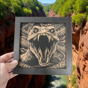 Framed Art - CUSTOM - Evil Snake
