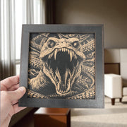 Framed Art - CUSTOM - Evil Snake