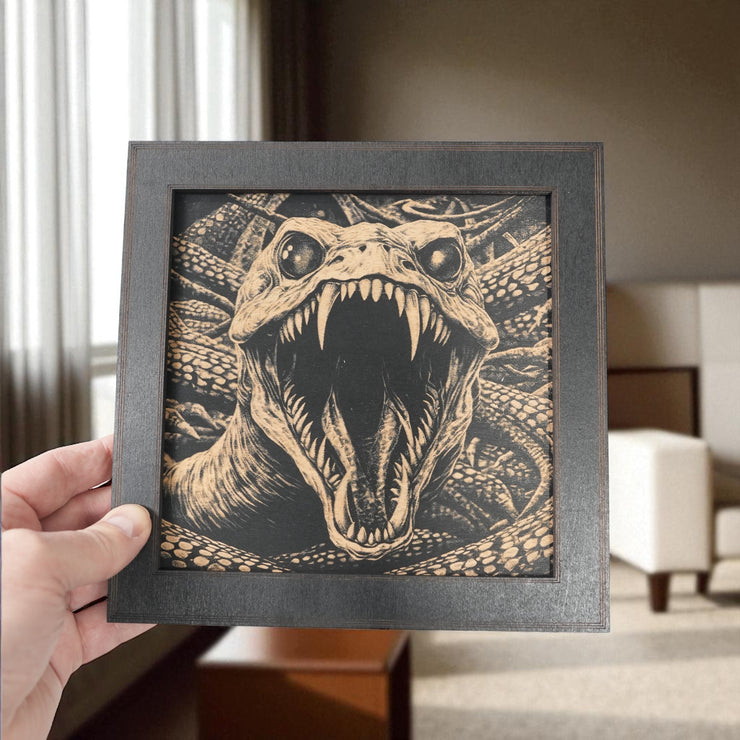 Framed Art - CUSTOM - Evil Snake