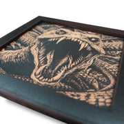 Framed Art - CUSTOM - Evil Snake
