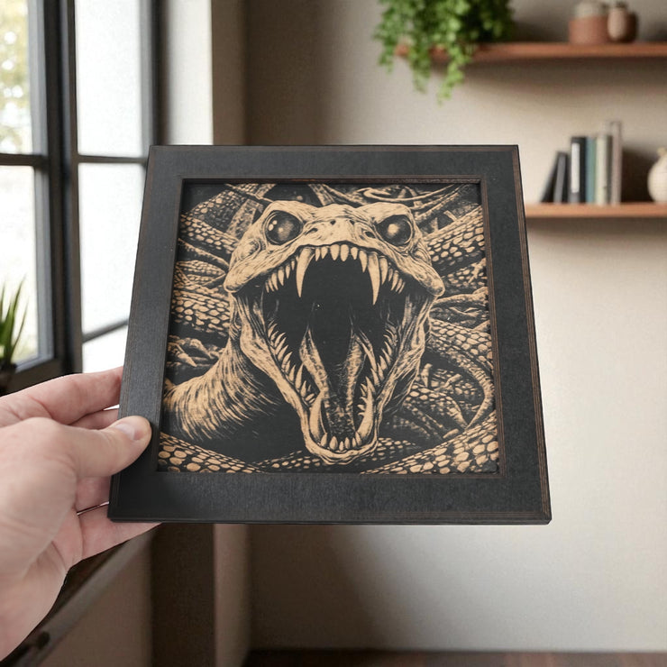 Framed Art - CUSTOM - Evil Snake