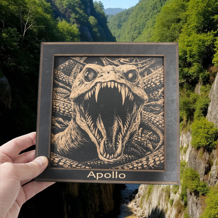 Framed Art - PERSONALIZED - CUSTOM - Evil Snake