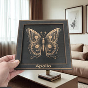 Framed Art - PERSONALIZED - CUSTOM - Butterfly