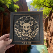 Framed Art - PERSONALIZED - CUSTOM - Mouse