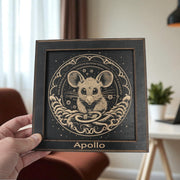 Framed Art - PERSONALIZED - CUSTOM - Mouse