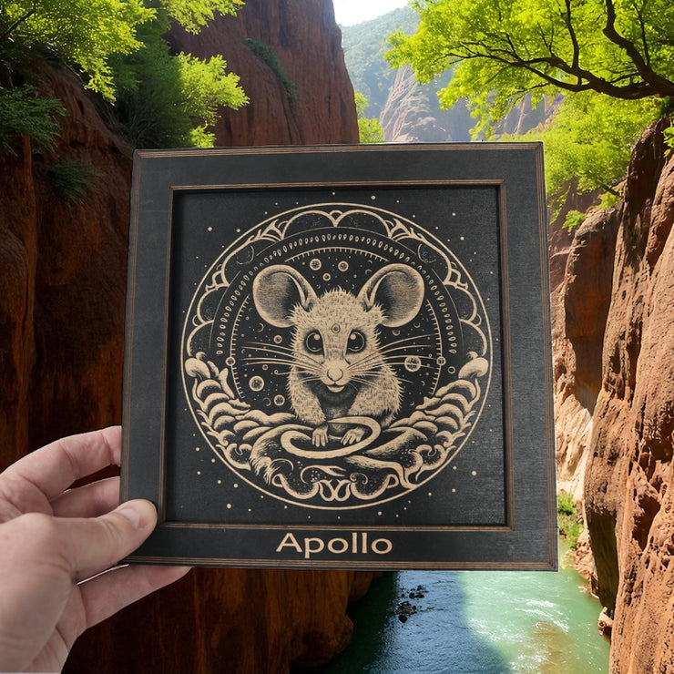 Framed Art - PERSONALIZED - CUSTOM - Mouse