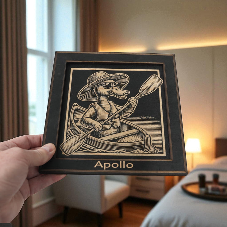 Framed Art - PERSONALIZED - CUSTOM - Duck River