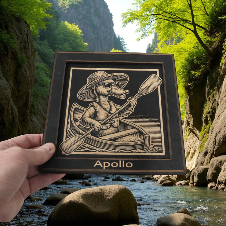 Framed Art - PERSONALIZED - CUSTOM - Duck River