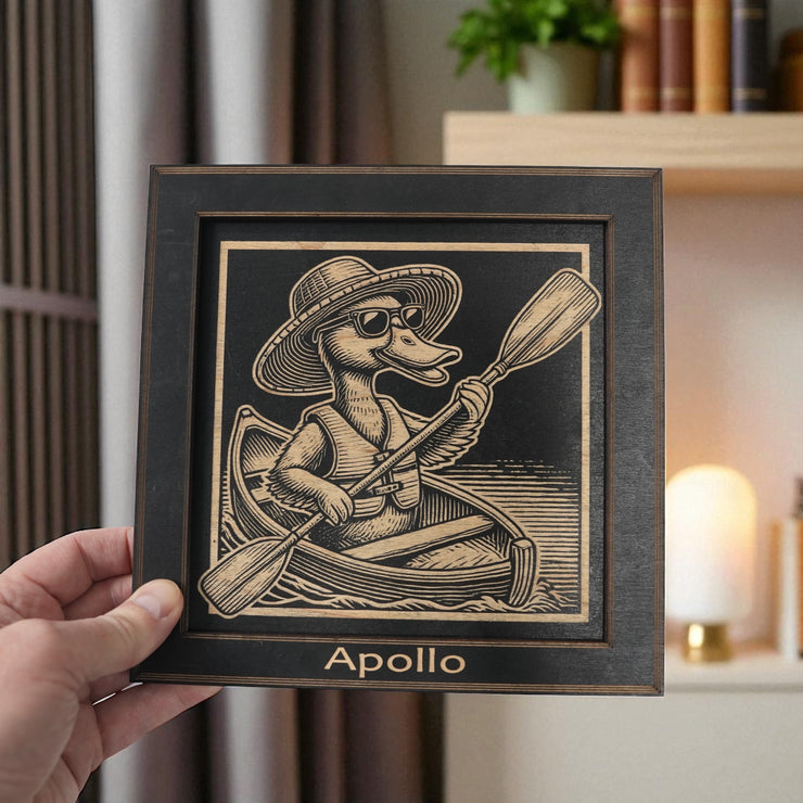 Framed Art - PERSONALIZED - CUSTOM - Duck River