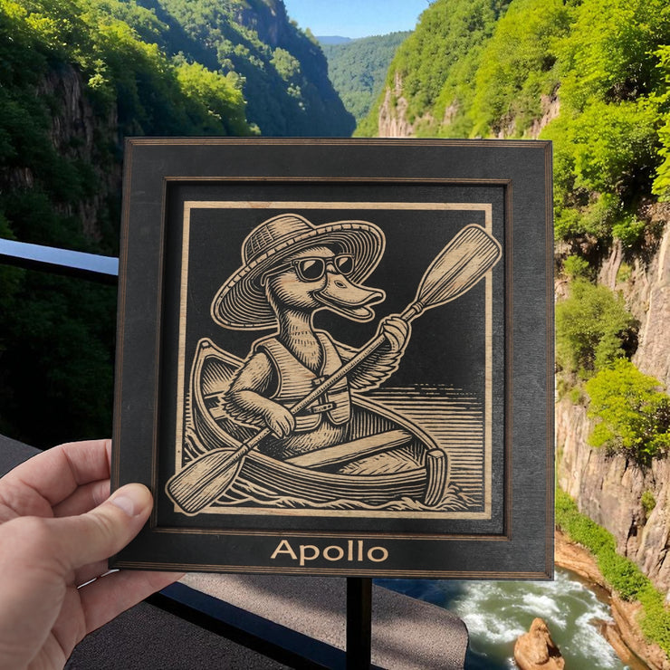 Framed Art - PERSONALIZED - CUSTOM - Duck River