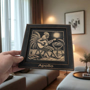 Framed Art - PERSONALIZED - CUSTOM - Rooster BBQ Guitar