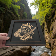 Framed Art - CUSTOM - Raccoon Sax