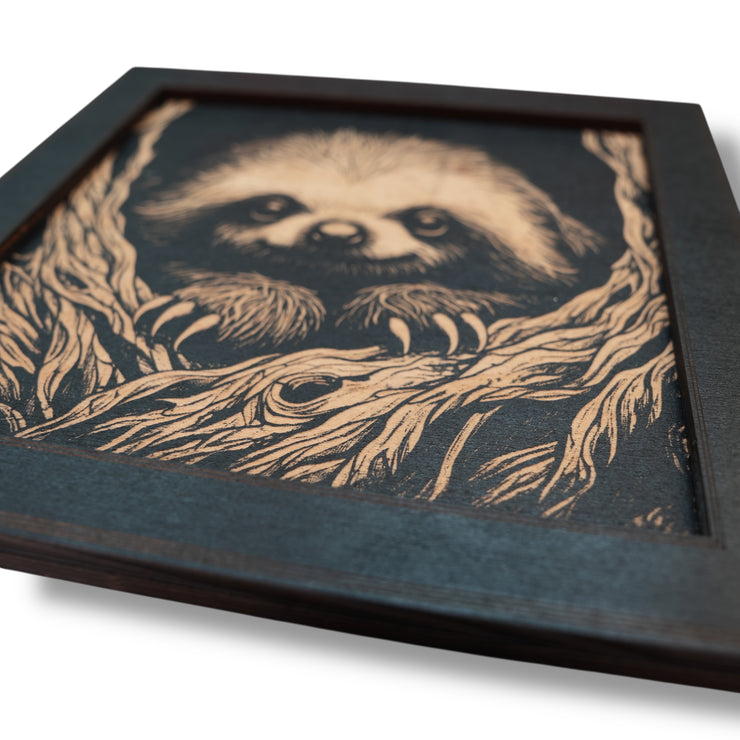 Framed Art - CUSTOM - Sloth
