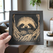 Framed Art - CUSTOM - Sloth