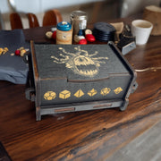 Dice Box - Black - Beholder - 6x4x3
