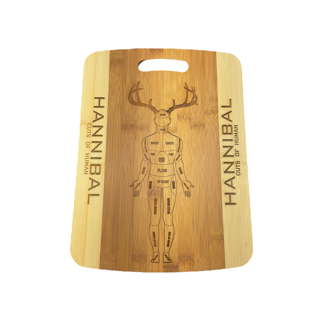 Hannibal Cutting Board 14''x9.5''x.5'' Bamboo Hannibal Cutting Board 14''x9.5''x.5'' Bamboo