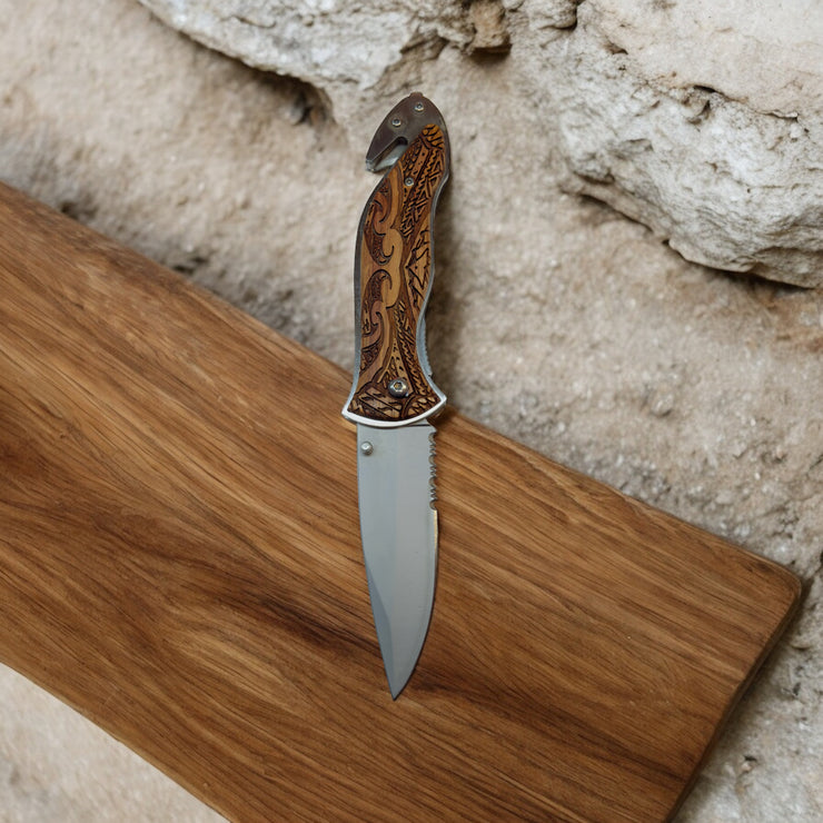 Knife - Polynesian Tribal 138