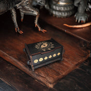 Dice Box - BLACK - Dragons Eye 6x4x3