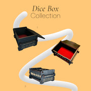 Dice Box - BLACK - Goblin 6x4x3