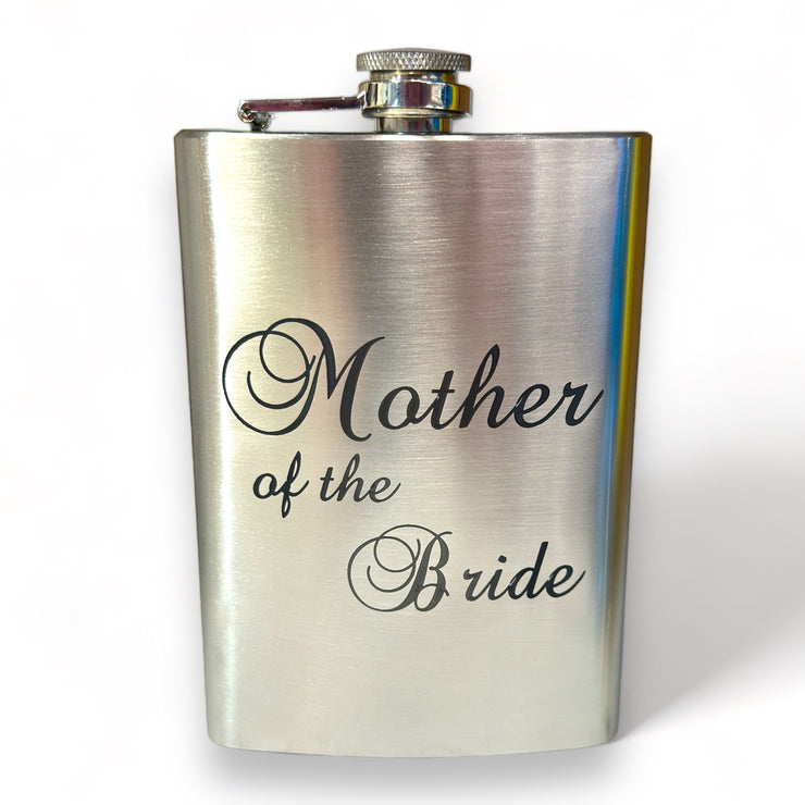 8oz Mother of the Bride Stainless Steel Flask