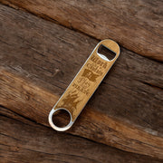 Work Like a Captain - Play Like a Pirate - Wooden Bottle Opener