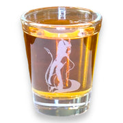 2oz Sexy Demon Succubus Shot glass