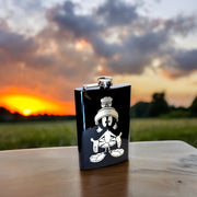 8oz Martian Black Flask
