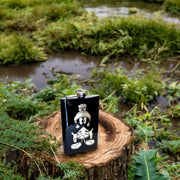 8oz Martian Black Flask