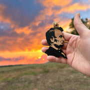 Ornament - Black - Abe Lincoln