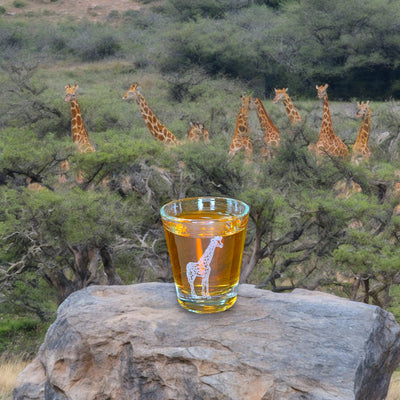 2oz Giraffe shot glass