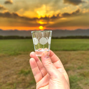 2oz Moon Phases Shot glass