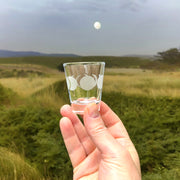 2oz Moon Phases Shot glass