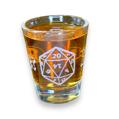 2oz Dungeon Master Shot glass