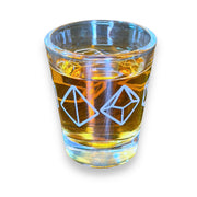 2oz Dice Shot glass