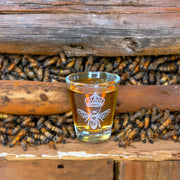 2oz Queen Bee Shotglass LASER