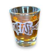 2oz Gone Fishing Shot glass