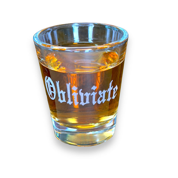 2oz Obliviate Shot Glass