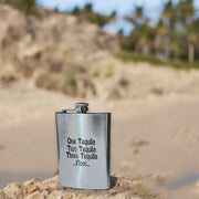 8oz One Tequila Two Tequila Three Tequila Floor Stainless Steel Flask