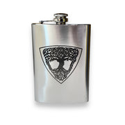 8oz Celtic Tree of Life Stainless Steel Flask