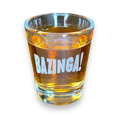 2oz Bazinga! Shot Glass