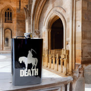 8oz BLACK Death Four Horsemen of the Apocalypse Flask