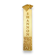 Bookmark - PERSONALIZED Leave One Wolf Alive
