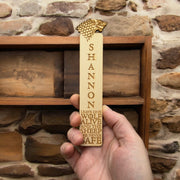 Bookmark - PERSONALIZED Leave One Wolf Alive