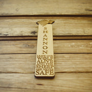 Bookmark - PERSONALIZED Leave One Wolf Alive