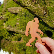 Sasquatch - Bigfoot Raw Cedar Ornament 2.5x3.5in