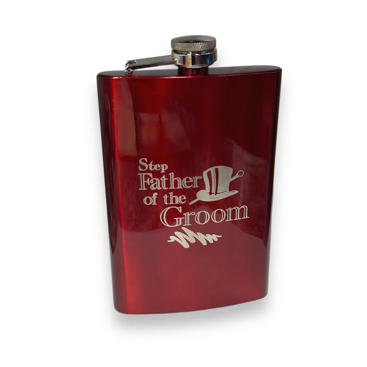 Wedding Party Gifts BEST MAN GROOMSMAN (Flasks and Lighters)