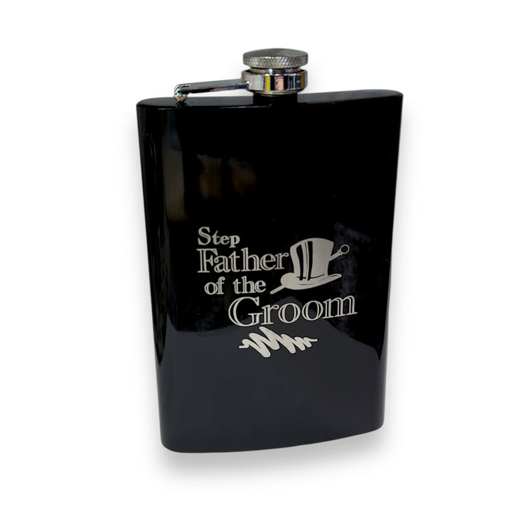 Wedding Party Gifts BEST MAN GROOMSMAN (Flasks and Lighters)