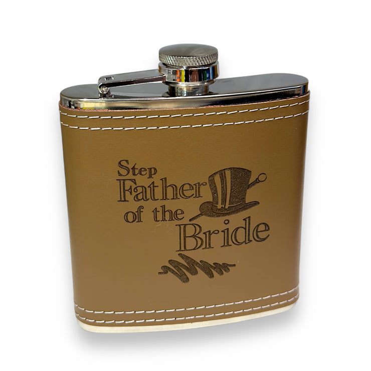 Wedding Party Gifts BEST MAN GROOMSMAN (Flasks and Lighters)