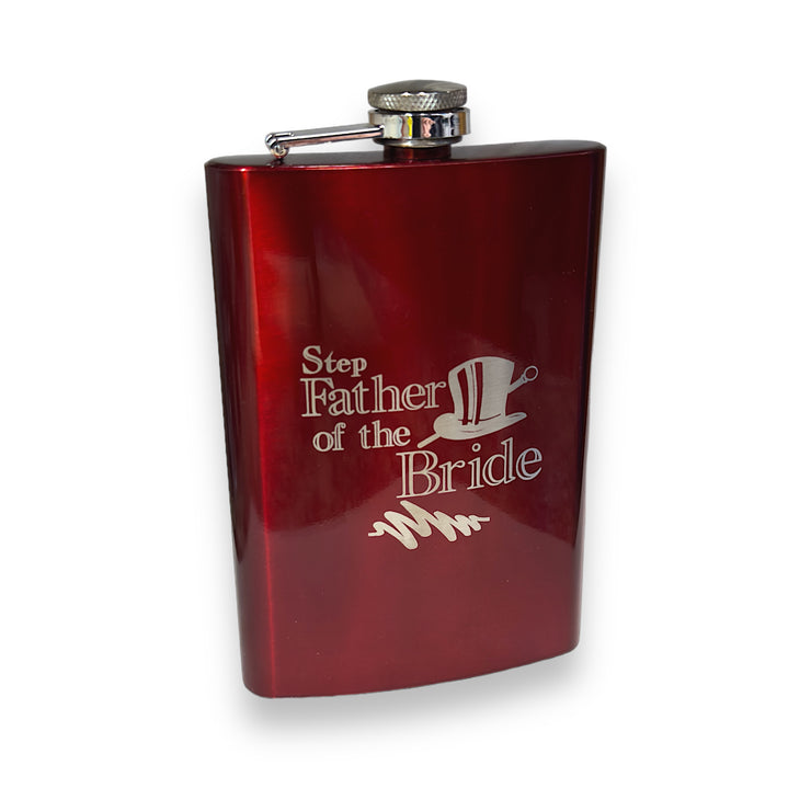 Wedding Party Gifts BEST MAN GROOMSMAN (Flasks and Lighters)
