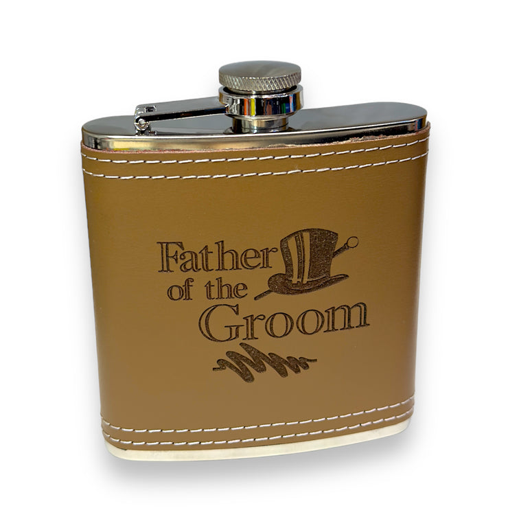 Wedding Party Gifts BEST MAN GROOMSMAN (Flasks and Lighters)